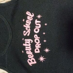 Vintage American Apparel Frenchy's Beauty Parlor Beauty School Drop Out tank